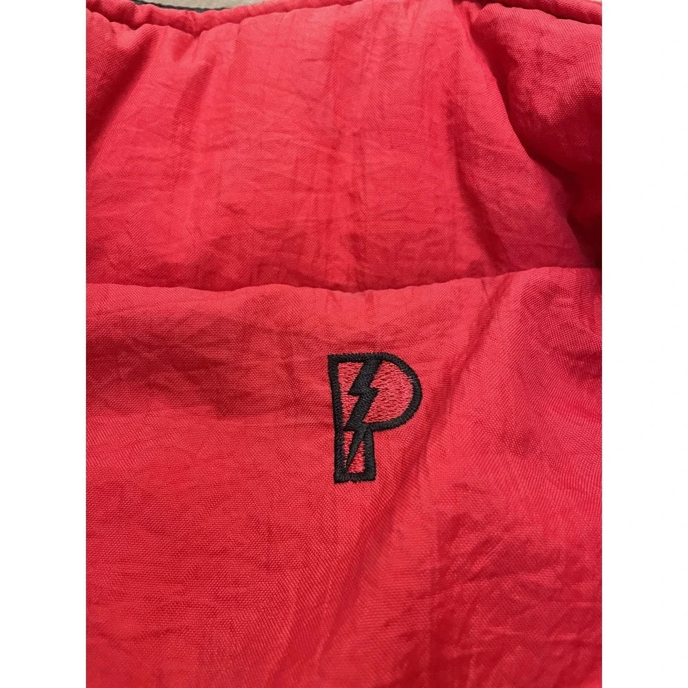 Chicago Bulls Jacket Mens XL Black Red NBA Basketball Reversible‎ PRO LAYER